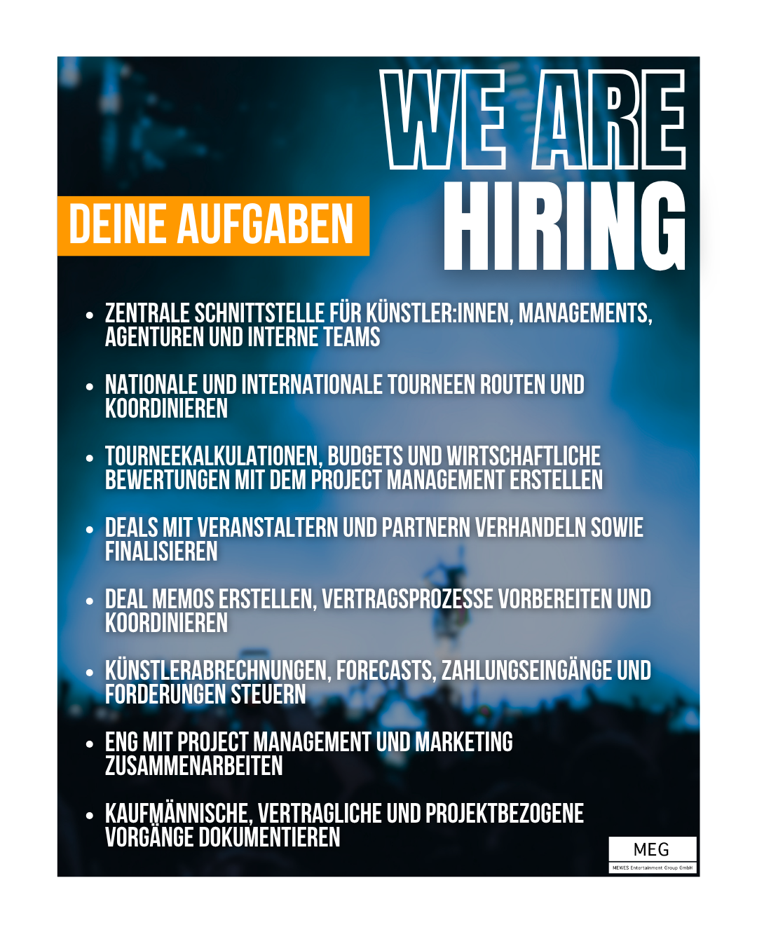 We are hiring Booking Agent